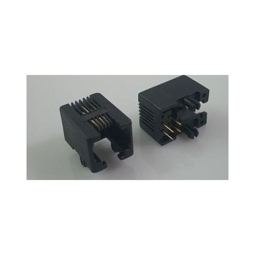 100 Modular Plug Network Connector TJ4-4P4C