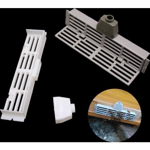 6PCS Beekeeping Anti-escape Prevent Fly Plastic Tools Bee Hive Frame Nest Gate Door Queen Frames New Supplies White Gray