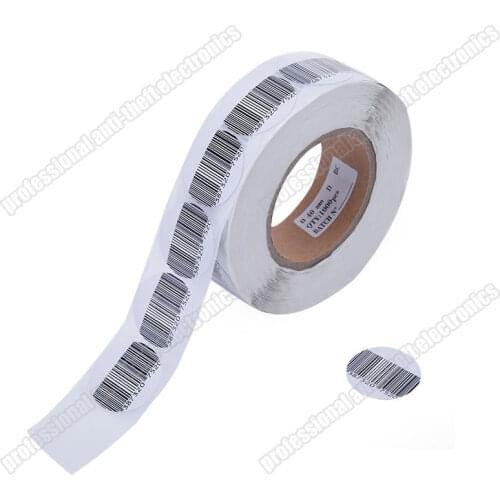 8.2mhz round EAS rf soft label diameter R40mm free shipping