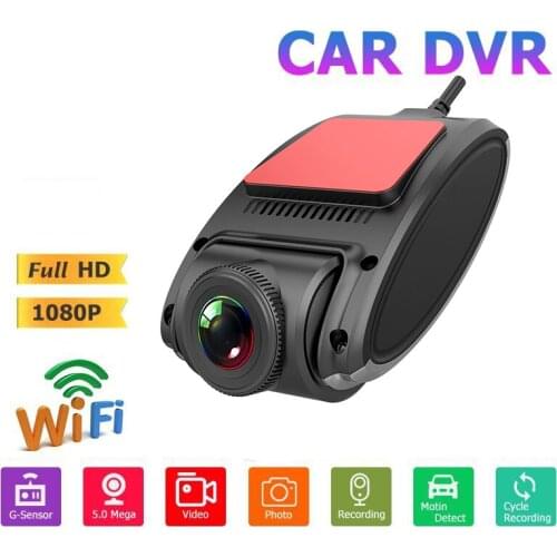 2021 Wifi Video Recorder APP Control 1080P Car Dvr G Sensor Dashcam Loop Recording Video Recorders Night Vision AUTO DVR