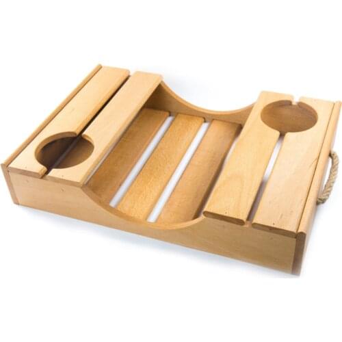 WOODEN WINE SERVICE 2 PEOPLE-4 PERSON ALCOHOL PRESENTATION PLATE WOODEN PRESENTATION TRAY