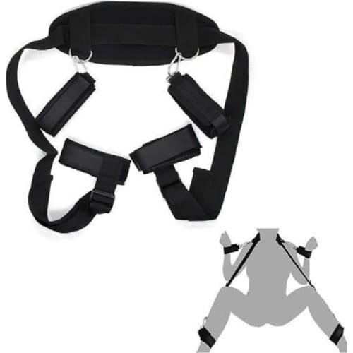 Erotic Accessories Toys For Couples Adults Open Leg BDSM Bondage Restraints SM Adult Games Nylon Ankle Cuffs Handcuffs Sex