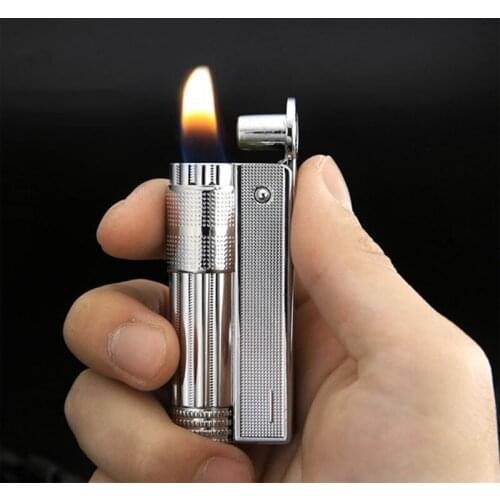 Gadgets For Men Kerosene Lighter Smoking Accessories Cool Windproof Candle Creative Refillable Oil Lighters Dropship Suppliers