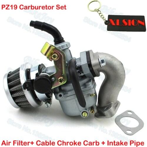 19mm PZ19 Carburetor Carb 35mm Air Filter Intake Pipe Gasket Set For Chinese 50cc 70cc 90cc 110cc ATV Quad Motorcycle Motocross