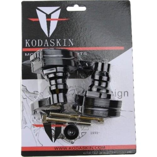 KODASKIN Carbon Motorcycle Crash CNC Aluminum Motorcycle Engine Slider Frame Sliders Protector Falling Protection For ZX-10