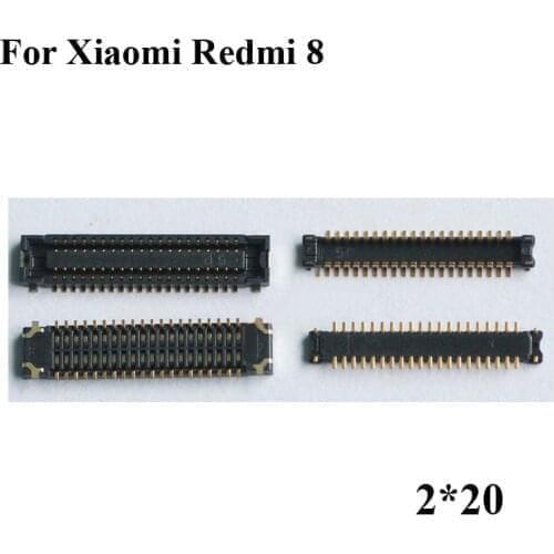 5pcs FPC connector For Xiaomi Redmi 8A 8 A LCD display screen on motherboard mainboard on cable Xiao mi Redmi8A