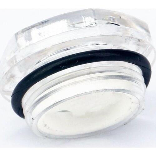 LOT 10 M22x1.5mm Metric Male Plastic Oil Level Sight Glass Window Hex Head For Air Compressor Gearbox