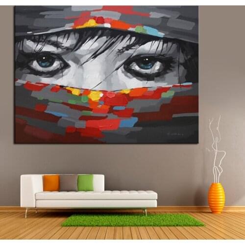 Museum Quality Figure Painting on Canvas High Skill Artist Handmade Girl Oil Painting Abstract Wall Art for Home Store Decor