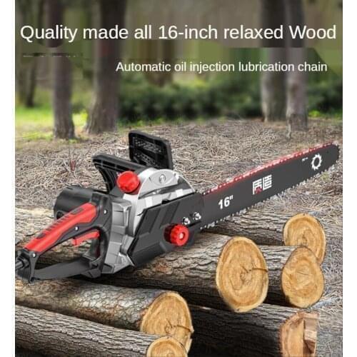 Small Hand-Held High-Power Electric Logging Saw Tree Chain Saw Chain Saw 6980Wa Strong Version 16 Inch Electric Chain Saw