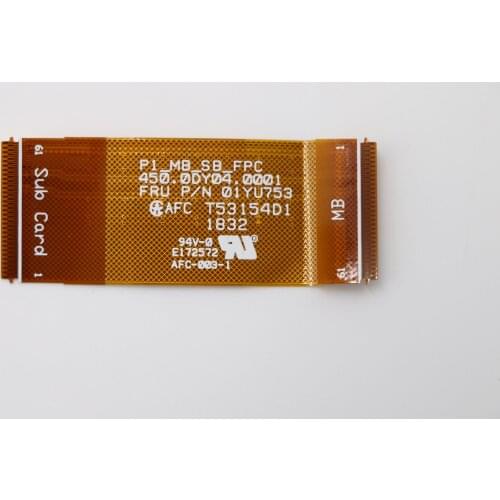 New/Orig For Lenovo ThinkPad P1 Gen2 X1 Extreme 2nd Gen X1 Extreme 1st Gen Laptop Keyboard Subcard Cable Line FRU:01YU753