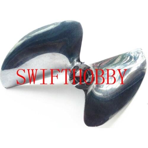 PROPELLER X678 aluminum prop 5mm shaft 2 blade 78mm Diameter 26cc RC boat