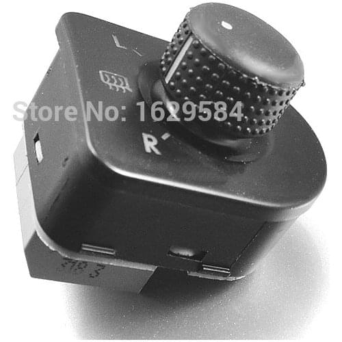 For 99-04 GOLF JETTA MK4 PASSAT B5 SIDE MIRROR SWITCH KNOB CONTROL With Mirror Adjustment & Heating Function PNO: 1J1 959 565 F