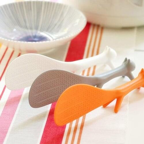 Random cartoon cute squirrel non-stick rice spoon cooking tool kitchen accessories