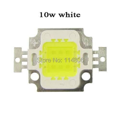 50pcs Panel shape 10W 900LM White 6000K / Warm 3000K SMD LED Diodes Light Lamp Light Bulb Parts