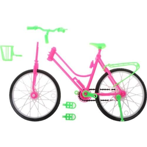 High Quality Doll Bicycle Bike Doll House For Barbi Doll 12" Doll Doll Accessori