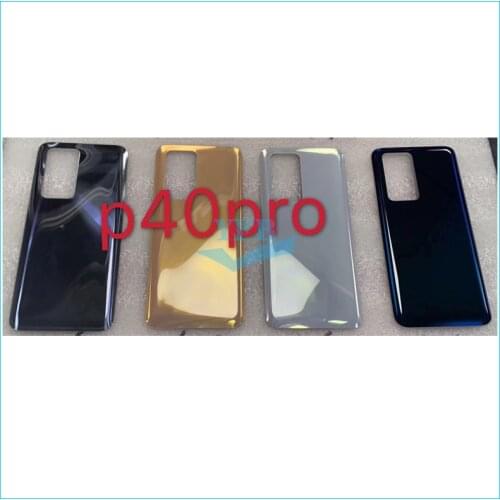 10PCS Back Cover Battery Case Rear Housing Cover For Huawei P40 Pro Back Cover p40 pro Battery Cover