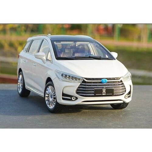 1/18 BYD Reseller version car model Song MAX DM New Energy MPV Commercial Vehicle diecast car model with small gift