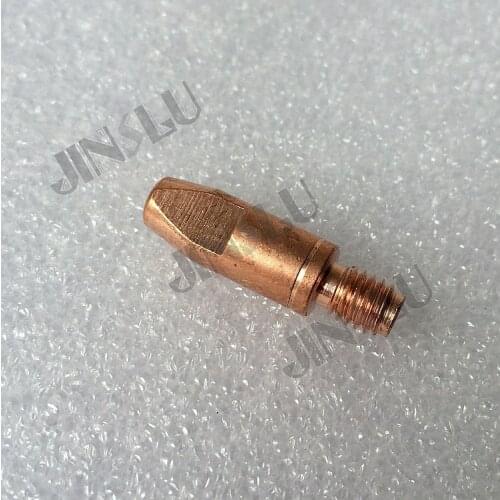 100 PCS E-Cu M6*28 1.0mm welding tips suitable for BINZEL style MIG welding torch consumable 24KD 25AK MIG welding torches