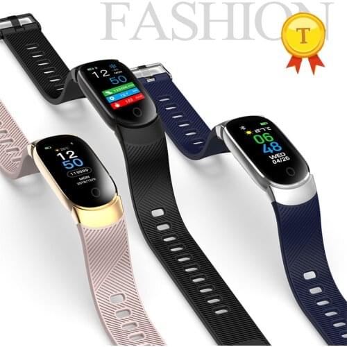 2019 Heart Rate Monitor Smart Bracelet Fitness band Bluetooth smartband Wristband Waterproof Sports Smart band for Android IOS