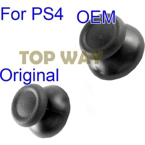 200PCS Original OEM For PS4 Analog Cover 3D Thumb Sticks Joystick Thumbstick Mushroom Cap For Sony PlayStation 4 PS4 Controller
