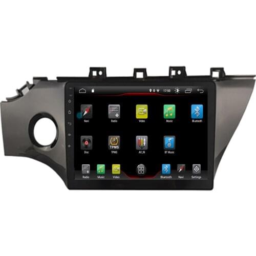 Android 10 2.5D car dvd For kia k2 rio 2017-2020 multimedia GPS Radio stereo gps navigation map camera