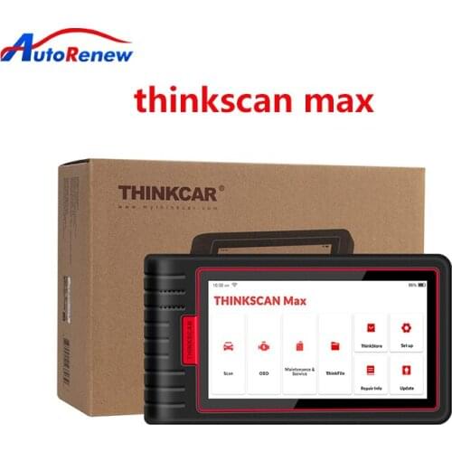 Thinkcar Thinkscan Max OBD2 Scanner Automotivo Car Diagnostic Tool Ecu Code Reader with Free 28 Reset Function PK CRP909/MK808