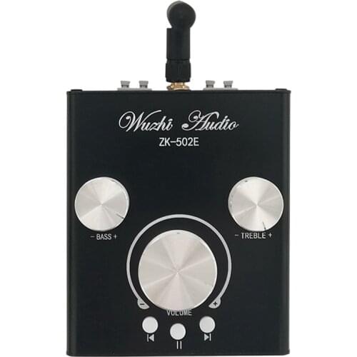 Bluetooth 5.0 2X50W TPA3116 Power Subwoofer Amplifier Board Module 2.1 Channel Class Home Theater Subwoofer Amp ZK-502E