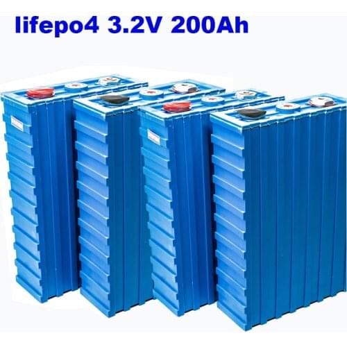 GTK Rechargeable battery deep cycle lifepo4 3.2v 200ah DIY for electric vehicle ups Electric bicycle golf cart motor battery