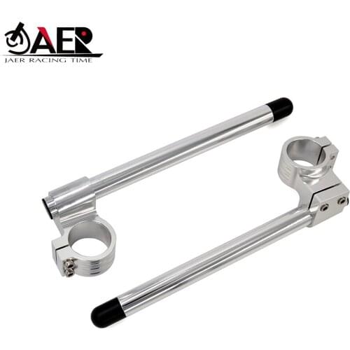 JAER Pair Motorcycle Handlebar Rised Riser 33 35 37 41 43 45 46 48 50 51 53 54 mm Clipon Clip On Clip-ons Fork Handle Bar Clamp
