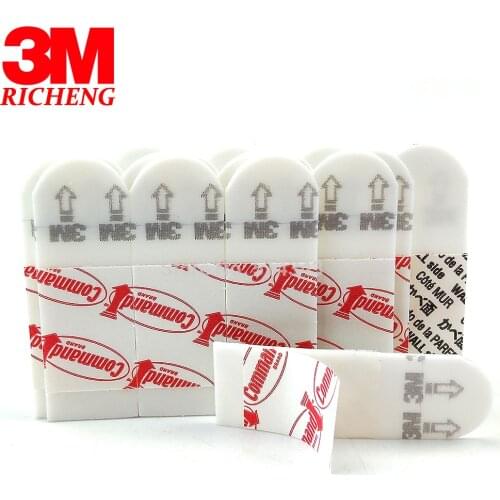 3M Small Assorted Mounting Refill Adhesive Poster 3M Double-sided tape command Refill Strips loose