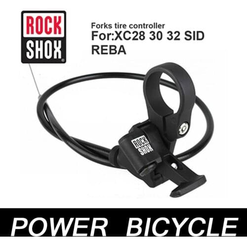 ROCKSHOX Tire Controller Is Suitable For XC28 30 32 SID REBA FORKS Mtb Bike Fork Remote Contorl Lockout Lever Remote Control