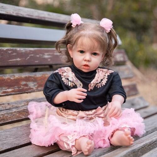 2021 Liam 51CM Lifelike Reborn Baby Doll Soft Silicone Vinyl Dolls Toy For Child Birthday Reborn Baby Doll