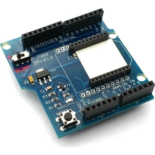 Bluetooth XBee Shield V03 Module Wireless Control For XBee ZigBee Board For Uno Serial Adapter Module FT232RL IC 3.3V 5V