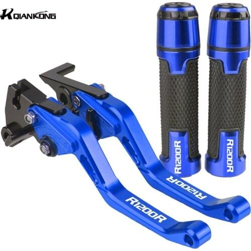 Motorcycle Adjustable CNC aluminum Short Brake Clutch Levers handlebar handle Bar For BMW R1200R 2006 2007 2008 2009 2010-2014