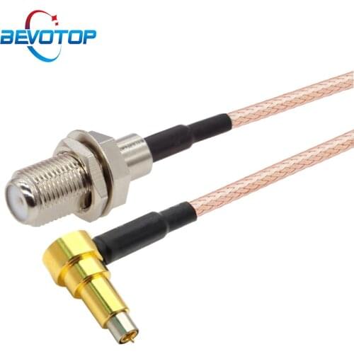 MS-156 Pyhteyl Plug MS156 Male to F Female Jack Test Probe RG316 Pigtail Jumper Cable 15cm Leads RF Coaxial Extension Cable 1pcs