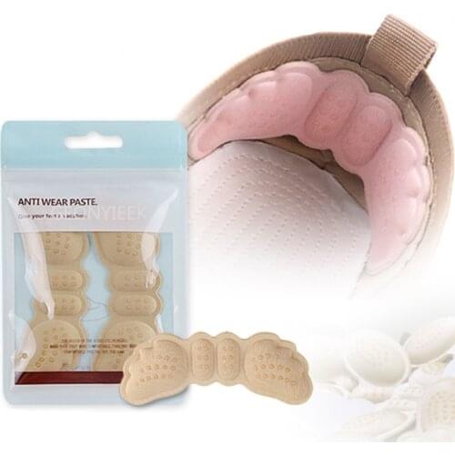 2pcs High Heel Insoles Butterfly Adjust Size Heel Liner Grips Protector Sticker Foot Care Anti Keep Abreast Heel Pads Foot Care