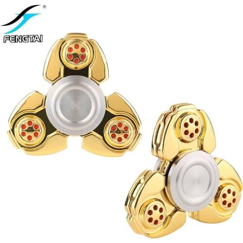 Fancy Cool Portable Fingertip Gyroscope Gadget Spinner Finger Dice Spinner Powerful Release Pressure Toy