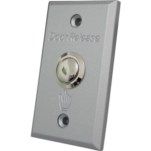 Durable Aluminum Alloy Push Button Switch Exit Button Door release for Access Control