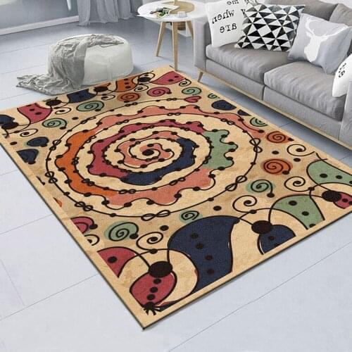 Retro Classical Persian Geometric Style Carpets for Living Room Bedroom Area Rugs Kitchen Floor Door Mat 3D Printed Home Carpet