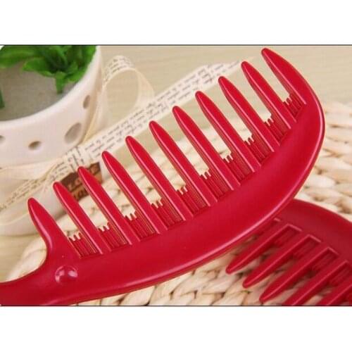 Good quality 21CM detangle brush tooth comb hair care comb as hair beauty styling tool in salon accept drop ship