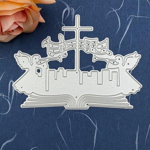 Cutting Dies Metal Stencil Scrapbooking DIY Album Stamp Paper Card Embossing Decoration 11.4x8.4cm/4.49x3.31in