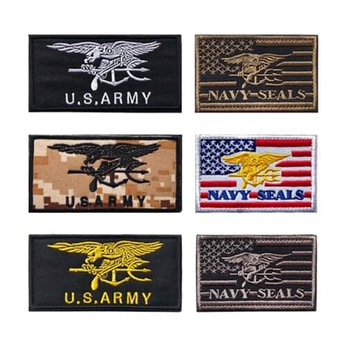 US Navy SEALs badge military fan patch embroidery badge outdoor tactical patch