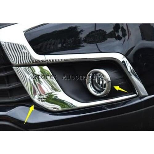 High Quality ! 3 Model For Choice For Mitsubishi ASX / RVR 2016 2017 ABS Front Fog Light Lamp Cover Trim