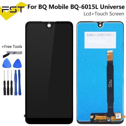 6.0'' For BQ Mobile BQ-6015L BQ 6015 Universe BQ6015L LCD Display Screen+Touch Screen Digitizer Assembly Spare Parts+Tools