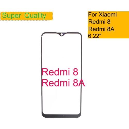 10Pcs/lot For Xiaomi Redmi 8A Touch Screen Panel Front Outer Glass Lens For REDMI 8 Front Glass Touch screen Replacement