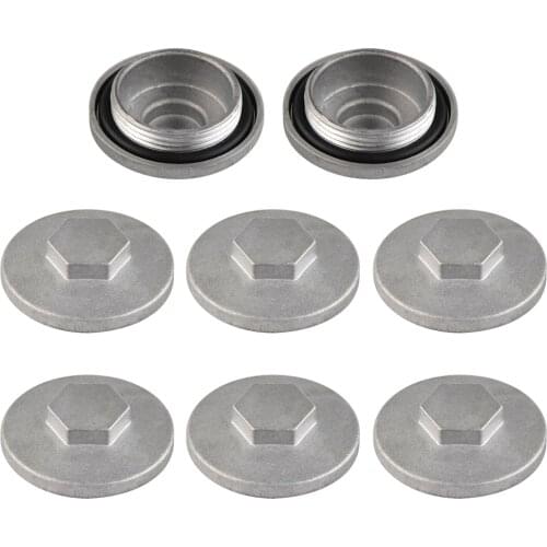 Engine Valve Tappet Cover Adjustor/Adjuster Cap 2PCS Engine Valve Tappet Cover For Honda ATC70 CX500 Z50R,CT70 CT110 Trail,ZB50