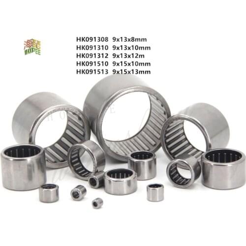 2-10Pcs bearing HK0908 HK0910 HK0912 HK091510 HK091513 Needle Roller Bearings