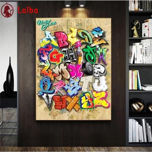 5D DIY Square round Diamond Painting Abstract modern graffiti art sale Cross Stitch Diy Diamond Embroidery Diamond Mosaic art