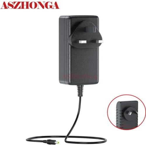 ASZHONGA AC 100-240V To DC 12V 2A CCTV UK AU Power Supply Adapter Use For CamHi 5X Optical ZOOM IP Camera