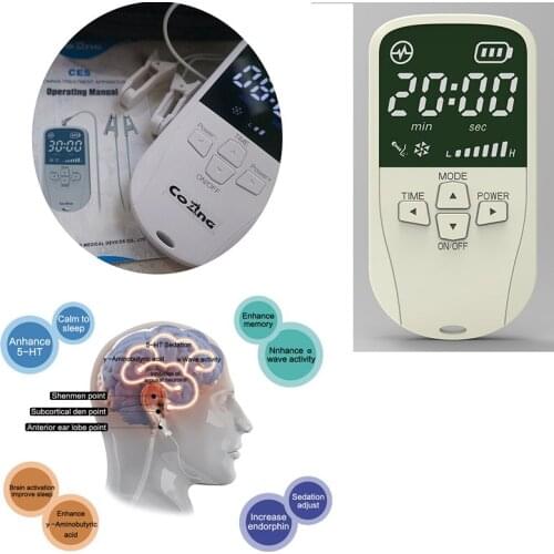 Insomnia Anxiety Depression CES Therapy Device Anxiety Relief Electronic Acupuncture Apparatus Sleeping Aid